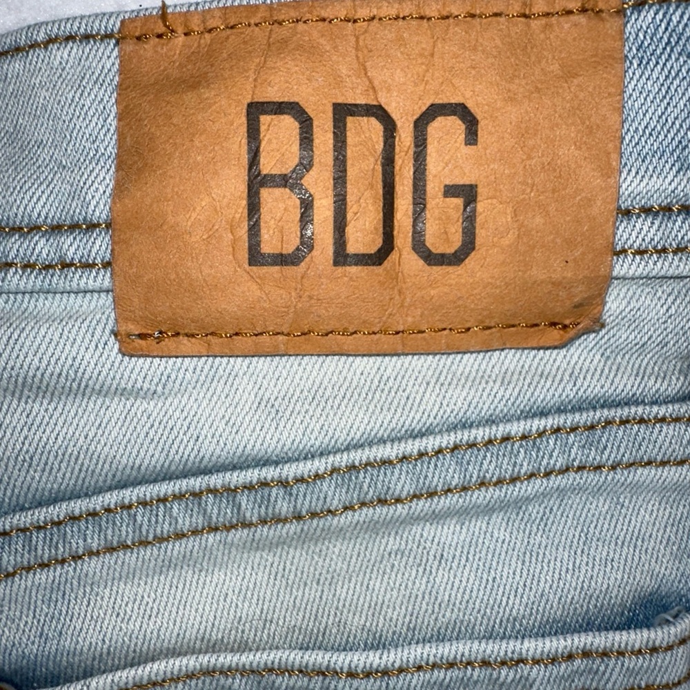 BDG Urban Outfitters Skinny Jeans Light Wash Stretch Denim 30x30 Women